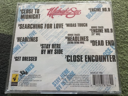 Midnight Star "Headlines" IMPORT cd SEALED UNPLAYED! - Picture 2 of 2