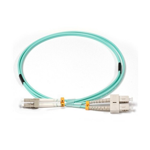 LC auf SC MULTIMODE OM4 AQUA 10GB LWL Patchkabel 10m,15m,20m,30m,40m - Bild 2 von 6