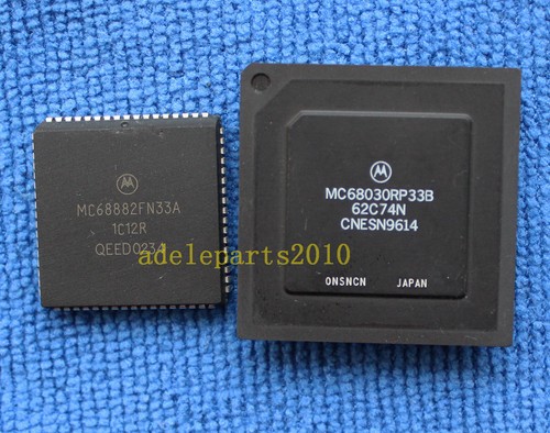 1pair MC68882FN33A / MC68030RP33B Integrated Circuit  - Zdjęcie 1 z 1