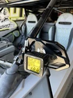 Chupacabra Offroad Cuero Race Mirrors + Amber LED Lights 1-7/8" OD Tube-Black