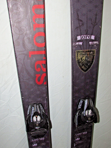 Salomon LORD Rocker Shape all mountain skis 169cm with Salomon Z11 ski bindings~ - Picture 3 of 11