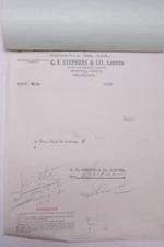 1927 Lamson Goodnow G F Stephens Co Winnipeg Canada Order Ephemera P270E