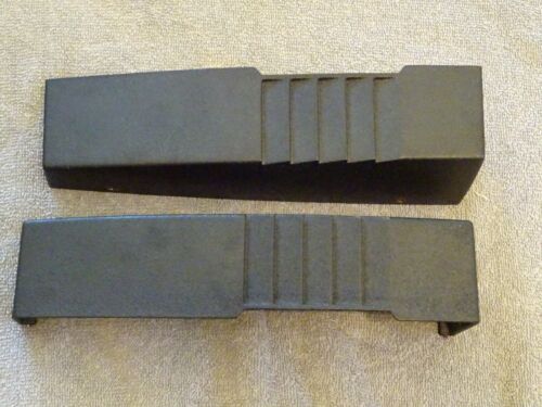OLD SCHOOL ROCKFORD FOSGATE PUNCH A2 .2 A4 .4 END CAP SET COMPLETE WITH SCREWS - Picture 2 of 7