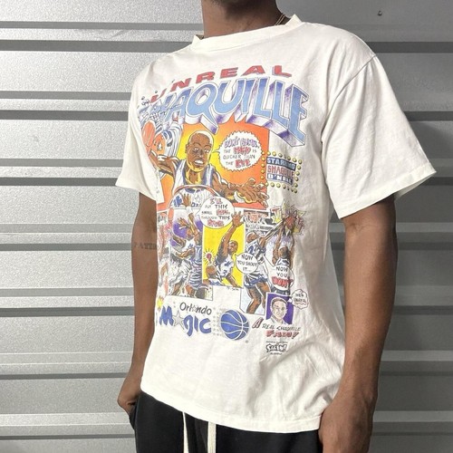 Vintage Salem 93’ Shaquille Oneil Orlando Magic Comic Tee - Picture 3 of 8