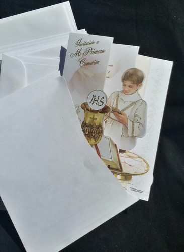 Invitaciones de Primera Comunión, Favores - Imagen 4 de 9