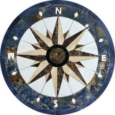 Floor Medallion Marble 32''x32''
