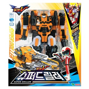 Tobot V Super Driller Transformer Robot Toy