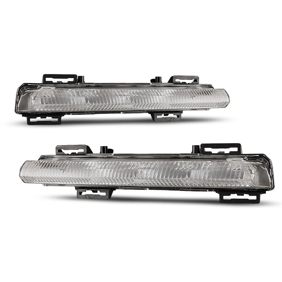 Luces antiniebla diurnas para Mercedes Benz 2012-2015 C250 C300 C350 Foto 2 de 4