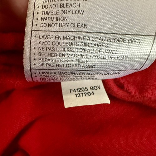 Camiseta Nike Air Para Hombre Grande Roja Manga Larga Vuelo Baloncesto Grande Explicación - Imagen 9 de 11