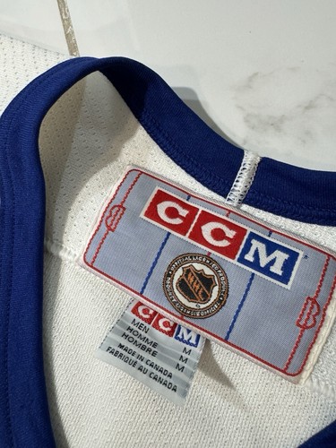 Camiseta deportiva de hockey CCM en blanco del equipo mundial All Star Game 1999 de la NHL mediana - Imagen 6 de 8
