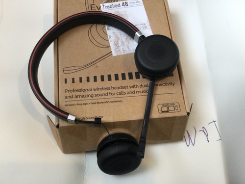 BESCHREIBUNG LESEN!! Jabra Wireless Headset Evolve 65 SE MS Stereo - Bild 2 von 2
