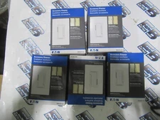 Eaton WACD-C2 Accessory Dimmer (LOT OF 5) Connects to Wifi 1 Pole, 3-WAY -NEW-B