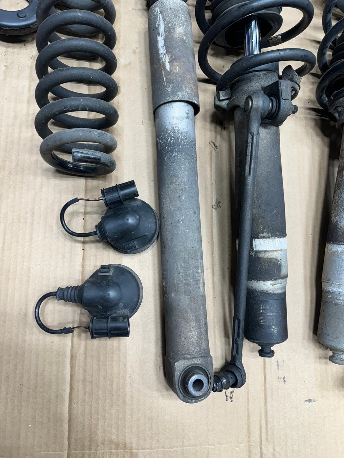 0813 BMW E90 E92 E93 M3 Front & Rear Shocks Struts Springs Stock