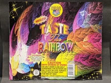 Collectors Taste The Rainbow Fireworks Label