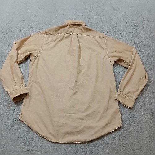Ralph Lauren Shirt Medium Brown Corduroy Long Sleeve 100% Cotton Lightweight - Picture 6 of 17