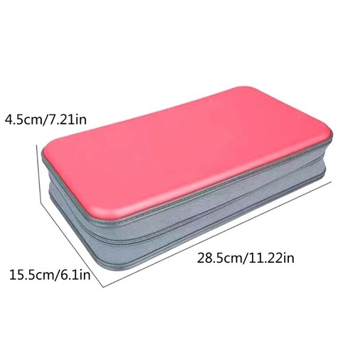 80-slot CDs Storage Handbag Disc Plastic Box Dusproof Protections Sleeve Case - Afbeelding 8 van 13