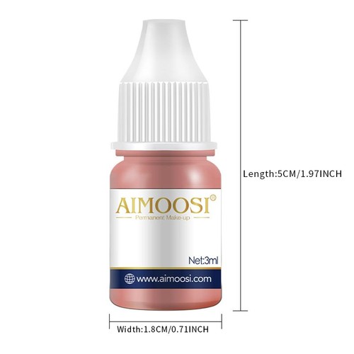 Aimoosi Professional Lip Tattoo Ink for Permanent Makeup and Micropigmentation. - Picture 21 of 36