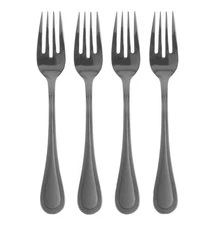 Towle Beaded Antique 18/10 Stainless Steel 7 Salad Fork (Set of Four)