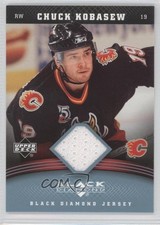 2006-07 Upper Deck Black Diamond Jersey Chuck Kobasew #J-CK 0a7