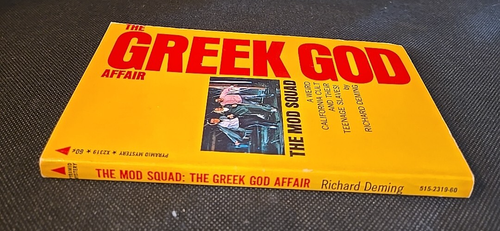 1970 THE MOD SQUAD The Greek God Affair VG- 3.5 2nd Pyramid X2319 Paperback - Picture 4 of 6