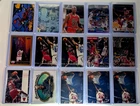 MICHAEL JORDAN  -  (15) Card Lot - Topps Stadium Fleer Upper Deck Skybox - Bulls
