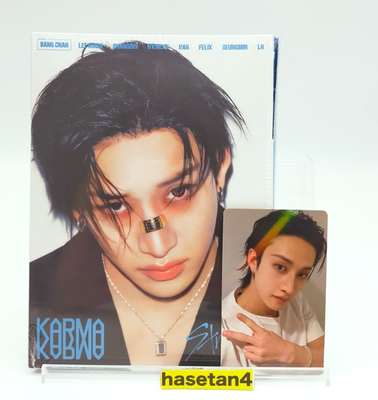 Stray Kids THE 4TH ALBUM KARMA ACCORDION Bang Chan VER. w/ JAPAN