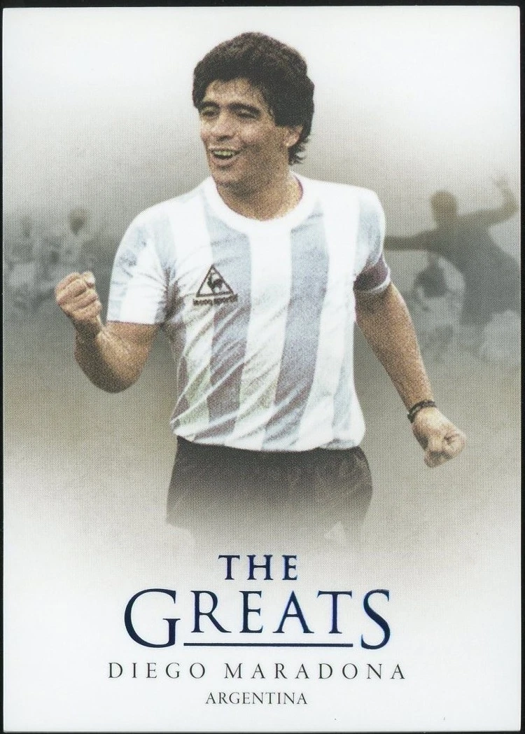 2021-22 Futera Unique World Football - Diego Maradona #109 for