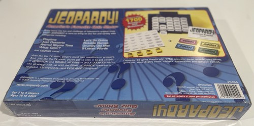 Jeopardy Gioco da Tavolo: America’s Favorite Quiz Show Edizione 2003 Nuovo Sigillato - Foto 2 di 8