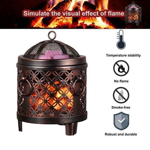Wax Melt Warmer,4-in-1 Fireplace Wax Warmer,Scentsy Wax Warmer for Scented Wa... - Bild 3 von 8