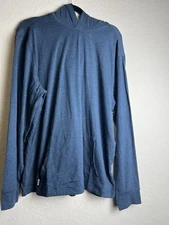 New Linksoul Anza Hoodie Mens Size X L  Golf Organic Cotton Blend Lightweight