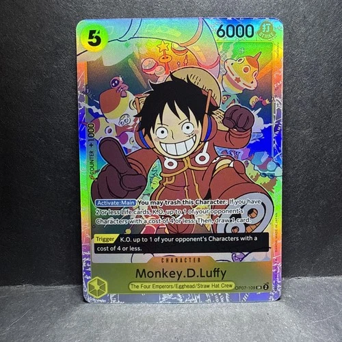One Piece TCG The Best Vol. 2 PRB-02 - Monkey.D.Luffy OP07-109 SR