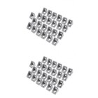  Set of 2 Aluprofil Zubehör Winkelhalterung Eckklammern Angle Corner -Halterung