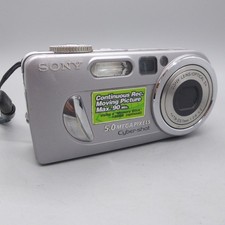 Sony Digital Camera Cybershot DSC-P10 5.0MP Silver Tested