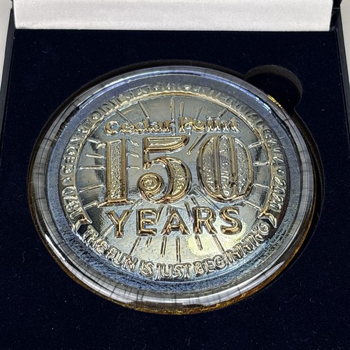 CEDAR POINT GLASS MEDALLION - SESQUICENTENNIAL GALA 150 YEARS LIMITED EDITION - Picture 8 of 8