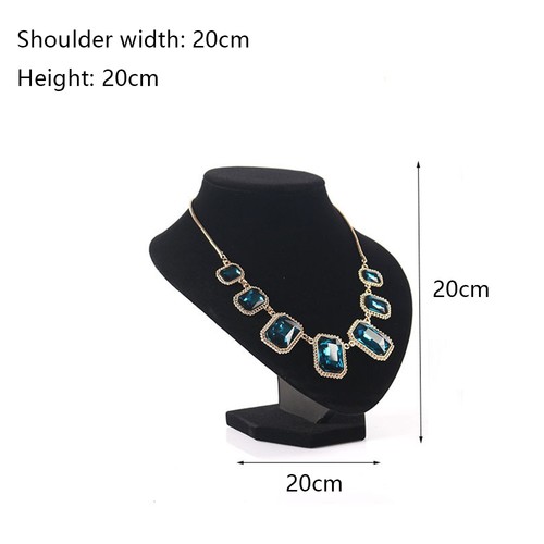 Mannequin Necklace Stands Retail Shop Bust Holder New Jewelry Display Rack - Picture 8 of 12