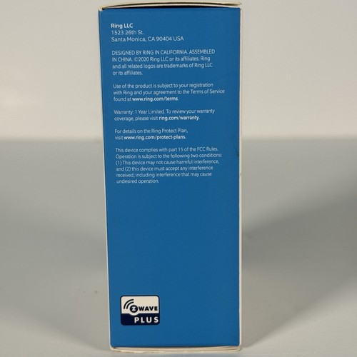 Ring 4SP1SZ-0EN0 Motion Detector Alarm - White - New Sealed - Picture 9 of 12