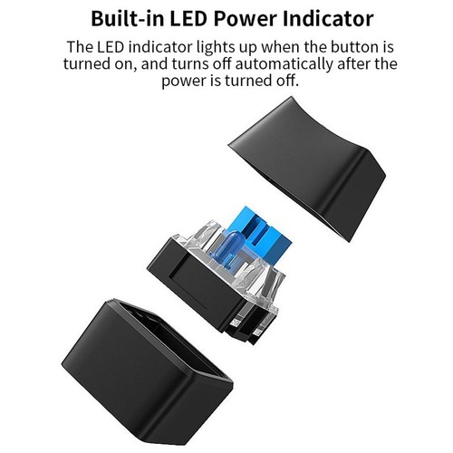 LED-Licht, Computer-Desktop-, PC-Motherboard, Externer Start-/Einschaltknop3715 - Afbeelding 7 van 10