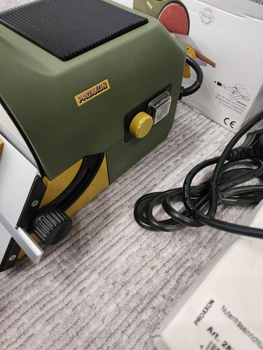 Proxxon MODELLBAU SET PAKET TG 125/E, STS 12/E, FKS/E, KS 220/E Sägeblatt 3x - Picture 4 of 12