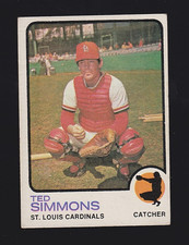 1973 Topps #85 Ted Simmons - St. Louis Cardinals - 367🔥⚾🔥