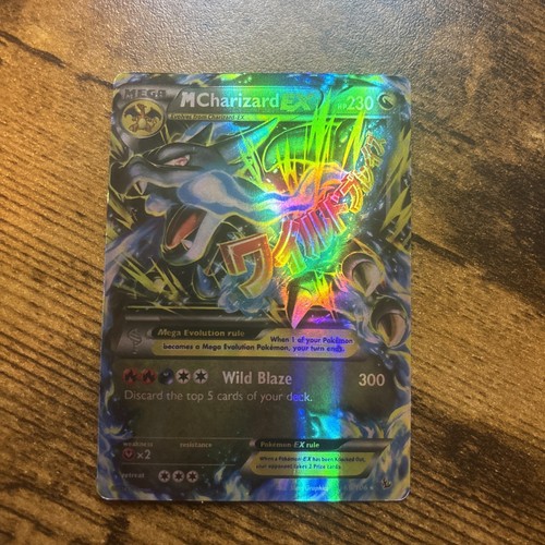 2014 Mega M Charizard EX HOLO 69/106 XY Flashfire Pokemon TCG