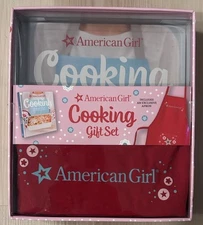 American Girl Cooking Gift Set With Hardcover Cookbook And Apron