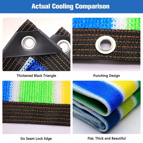 For Outdoor 85 Shade Cloth High Density Polyethylene for Sun Protection - Afbeelding 6 van 12