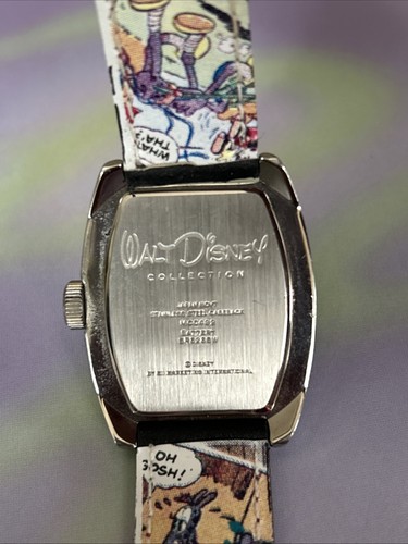 Walt Disney SII Comics Mickey Mouse Tanglefoot Watch MC0432 NOS New In Tin Rare - Picture 8 of 21