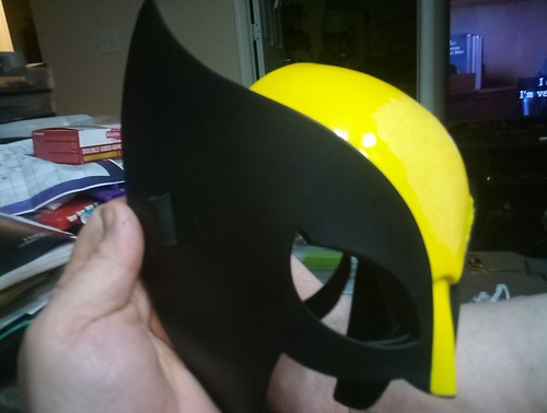 Wolverine Kostüm Plastikmaske für Erwachsene - Bild 2 von 7