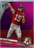 2023 Topps Bowman University Chrome Pink Refractor #23 Ty Simpson Alabama