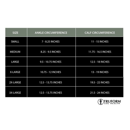 Truform Women's Stockings Knee High Sheer: 15-20 mmHg 2L BEIGE (1773BG-2L) - Picture 3 of 5