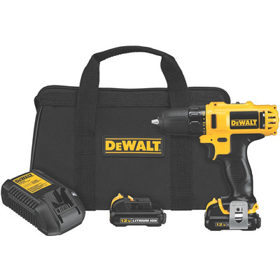  DCD710S2 DeWalt 12V Li-Ion Drill Driver Kit