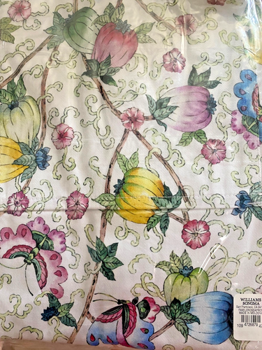 Williams Sonoma Famille Rose Erwachsene Schürze Neu 27" x 32" - Bild 6 von 8