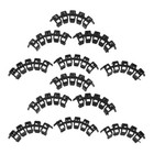 100 Pcs Tomatenclip -Reparaturclip Pflanzenbiegeklemme Gitterclips