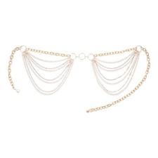 Waist Jewelry for Women Rhinestone Chain Belt Layered Body Chains